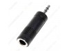 Plastic Jack Plug Stereo Converter 1/4inch / 6.5mm to 3.5mm